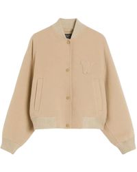Weekend by Maxmara - Patch-Detail Wool-Blend Jacket - Lyst