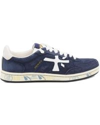 Premiata - Basket Clay 7708 Suede Lace-up Sneakers - Lyst