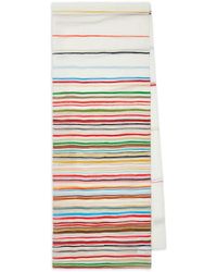 Paul Smith - Painted Stripe Silk Scarf - Lyst