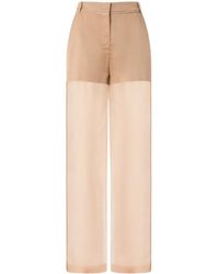 Pinko - Wide-Leg Trousers - Lyst
