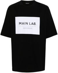 Balmain - T-shirt con applicazione - Lyst