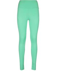 MSGM - High-Waist Leggings - Lyst