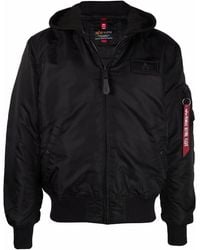 Alpha Industries - Bomberjack Met Logo - Lyst