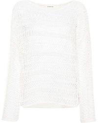 P.A.R.O.S.H. - Open-knit Long-sleeve Jumper - Lyst