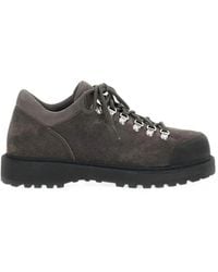 Diemme - Cornallo Suede Panelled Low-Top Hiking Boots - Lyst