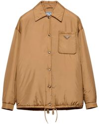 Prada - Veste Bomber En Nylon Recyclé - Lyst