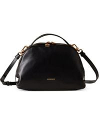 Borbonese - Borsa Tote Bowler Piccola Con Zip - Lyst