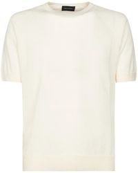 Tagliatore - Raglan Short-Sleeve Polo Shirt - Lyst