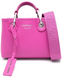 Emporio Armani - Logo-Detail Shoulder Bag - Lyst