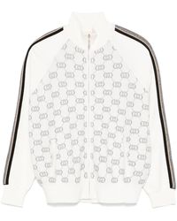 Liu Jo - Jacquard-Monogram Cardigan - Lyst