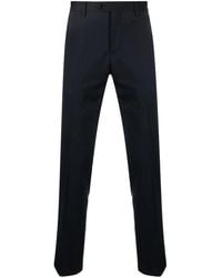 Lardini - Tailored Stretch-Wool Trousers - Lyst