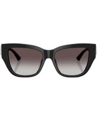 Jimmy Choo - Crystal-Embellished Cat-Eye Sunglasses - Lyst
