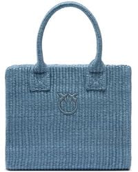 Pinko - Beach Small Shopping Tote - Lyst