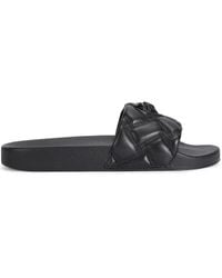 Kurt Geiger - Meena Quilted Sandals - Lyst