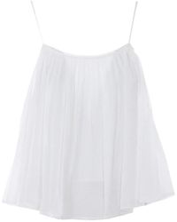 ELEH - Top Bordado Con Tirantes Finos - Lyst