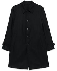 Boglioli - Cappotto Con Motivo A Spina Di Pesce - Lyst