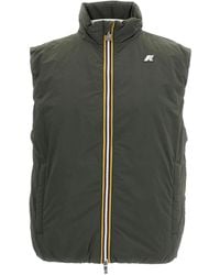 K-Way - Logo-Patch Gilet - Lyst
