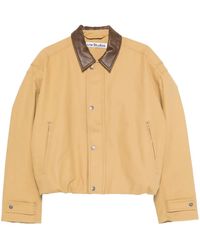 Acne Studios - Contrasting-Collar Bomber Jacket - Lyst