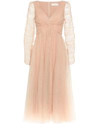 Zimmermann - Point-D'Esprit Tulle Dress - Lyst