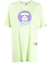 Aape By A Bathing Ape - Graphic-Print Jersey T-Shirt - Lyst