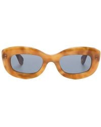 Garrett Leight - Dolores Round-Frame Sunglasses - Lyst