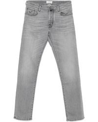 Jacob Cohen - Embroidered-Pocket Jeans - Lyst
