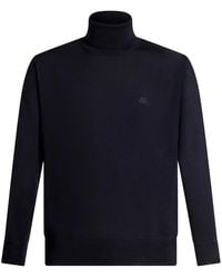 Etro - Pull À Col Roulé En Laine Avec Broderie, Homme, Taille - Lyst
