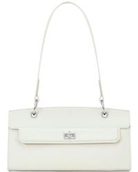 POTAMY - Flap Leather Shoulder Bag - Lyst