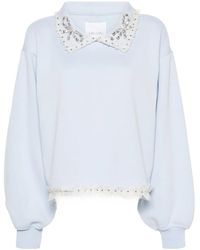 Loulou - Sweatshirt Mit Oversized-Kragen - Lyst