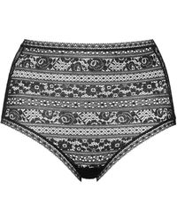 Eres - Voilette High-Waisted Lace Briefs - Lyst