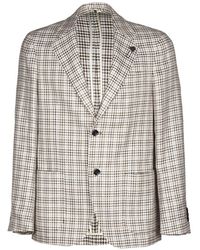 Lardini - Chaqueta Con Motivo Pied De Poule - Lyst