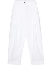 Studio Nicholson - Acuna High-Waisted Cotton Trousers - Lyst