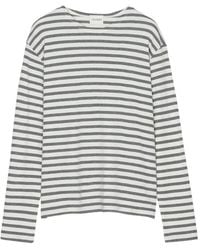 Closed - Striped Long-Sleeve T-Shirt - Lyst