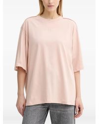 Gestuz - Logo-Embroidered T-Shirt - Lyst