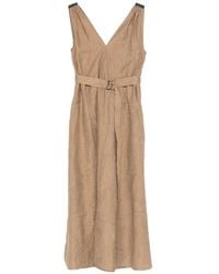 Brunello Cucinelli - Mini Dress - Lyst