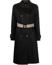 Herno - Belted Cotton Trench Coat - Lyst