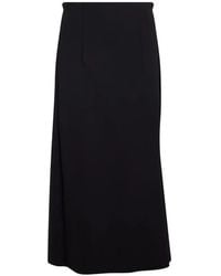Philosophy Di Lorenzo Serafini - High-Waisted Straight Midi Skirt - Lyst