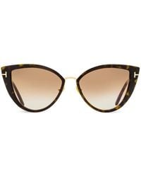 Tom Ford - Anjelica 02 Cat-Eye Sunglasses - Lyst