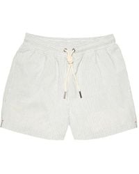 Orlebar Brown - Jack Seersucker Stripe Swim Shorts - Lyst