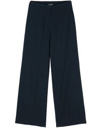 DR. HOPE - Wide-Leg Crepe Trousers - Lyst