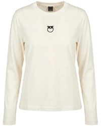Pinko - Love Birds Long-Sleeve T-Shirt - Lyst