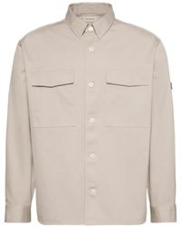 Calvin Klein - Button-Up Shirtjack Met Borstzak - Lyst