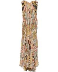 McQueen - Schulterfreies Minikleid - Lyst