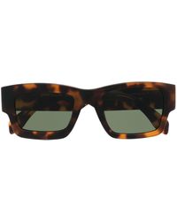 Palm Angels - Tortoiseshell-effect Square-frame Sunglasses - Lyst