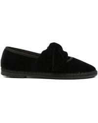Flabelus - Lyra Bow-Detail Ballet Flats - Lyst