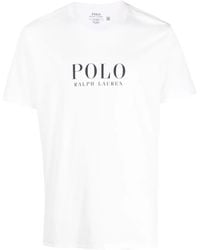 Polo Ralph Lauren - Logo-Print Cotton T-Shirt - Lyst