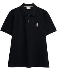 Pringle of Scotland - Embroidered-Logo Cotton Polo Shirt - Lyst