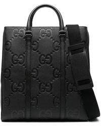 Gucci - Medium Jumbo GG Leather Tote Bag - Lyst
