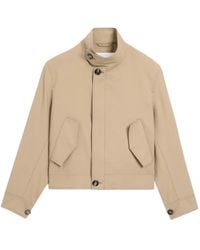 Ami Paris - Harrington Jack Met Opstaande Kraag - Lyst