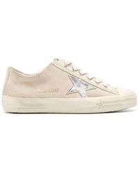 Golden Goose - V-Star 2 leather lace-up sneakers - Lyst